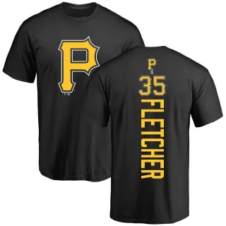 Men's Pittsburgh Pirates Aaron Fletcher Black Backer T-Shirt