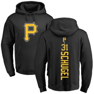 Men's Pittsburgh Pirates A.J. Schugel Black Backer Pullover Hoodie