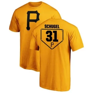 Men's Pittsburgh Pirates A.J. Schugel Gold RBI T-Shirt