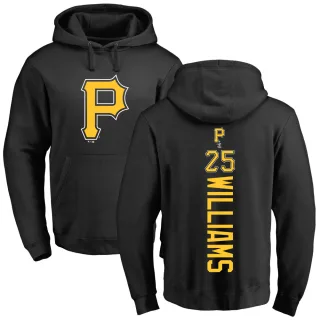 Men's Pittsburgh Pirates Alika Williams Black Backer Pullover Hoodie