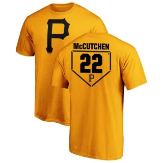 Men's Pittsburgh Pirates Andrew McCutchen Gold RBI T-Shirt