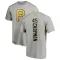 Men's Pittsburgh Pirates Aroldis Chapman Ash Backer T-Shirt