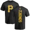 Men's Pittsburgh Pirates Barry Bonds Black Backer T-Shirt