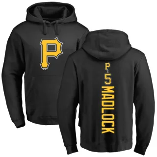 Men's Pittsburgh Pirates Bill Madlock Black Backer Pullover Hoodie