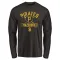 Men's Pittsburgh Pirates Bill Mazeroski Black Base Runner Long Sleeve T-Shirt