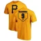 Men's Pittsburgh Pirates Bill Mazeroski Gold RBI T-Shirt