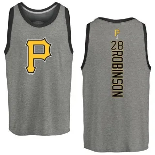 Men's Pittsburgh Pirates Bill Robinson Ash Backer Tank Top