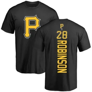 Men's Pittsburgh Pirates Bill Robinson Black Backer T-Shirt