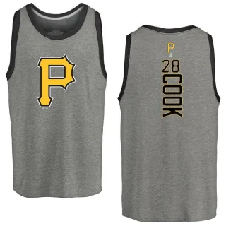 Men's Pittsburgh Pirates Billy Cook Ash Backer Tank Top