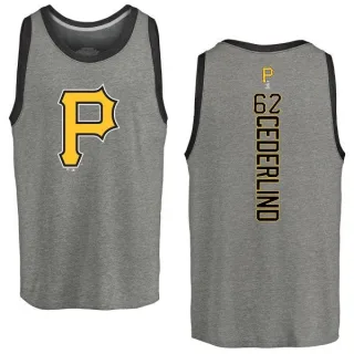 Men's Pittsburgh Pirates Blake Cederlind Ash Backer Tank Top