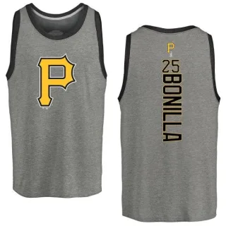 Men's Pittsburgh Pirates Bobby Bonilla Ash Backer Tank Top