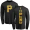 Men's Pittsburgh Pirates Cameron Alldred Black Backer Long Sleeve T-Shirt