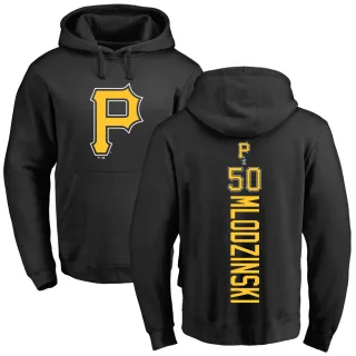 Men's Pittsburgh Pirates Carmen Mlodzinski Black Backer Pullover Hoodie