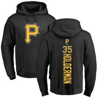 Men's Pittsburgh Pirates Colin Holderman Black Backer Pullover Hoodie