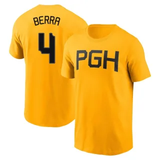 Men's Pittsburgh Pirates Dale Berra Gold 2023 City Connect T-Shirt