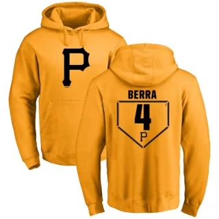 Men's Pittsburgh Pirates Dale Berra Gold Branded RBI Pullover Hoodie -