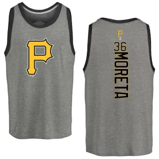 Men's Pittsburgh Pirates Dauri Moreta Ash Backer Tank Top