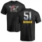 Men's Pittsburgh Pirates David Bednar Black Midnight Mascot T-Shirt