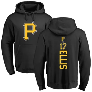 Men's Pittsburgh Pirates Dock Ellis Black Backer Pullover Hoodie