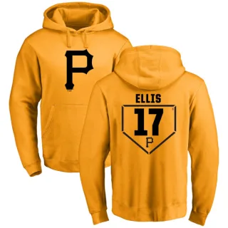 Men's Pittsburgh Pirates Dock Ellis Gold Branded RBI Pullover Hoodie -