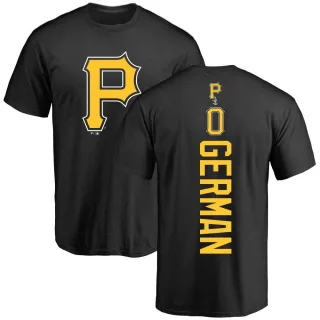 Men's Pittsburgh Pirates Domingo German Black Backer T-Shirt