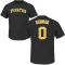 Men's Pittsburgh Pirates Domingo German Black Roster T-Shirt