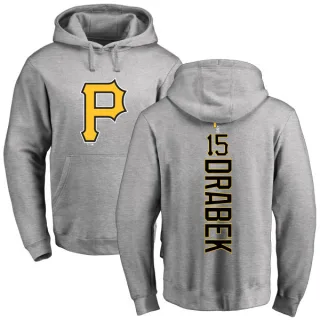 Men's Pittsburgh Pirates Doug Drabek Ash Backer Pullover Hoodie