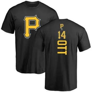 Men's Pittsburgh Pirates Ed Ott Black Backer T-Shirt