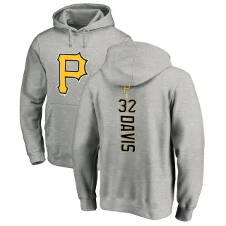 Men's Pittsburgh Pirates Henry Davis Ash Backer Pullover Hoodie