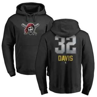 Men's Pittsburgh Pirates Henry Davis Black Branded Midnight Mascot Pullover Hoodie -