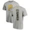 Men's Pittsburgh Pirates Jack Suwinski Ash Backer T-Shirt