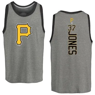 Men's Pittsburgh Pirates Jared Jones Ash Backer Tank Top