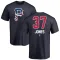 Men's Pittsburgh Pirates Jared Jones Navy Name and Number Banner Wave T-Shirt