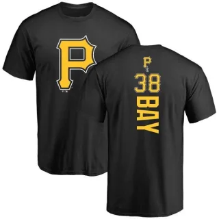 Men's Pittsburgh Pirates Jason Bay Black Backer T-Shirt