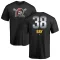 Men's Pittsburgh Pirates Jason Bay Black Midnight Mascot T-Shirt