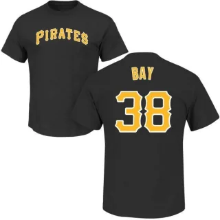 Men's Pittsburgh Pirates Jason Bay Black Roster T-Shirt