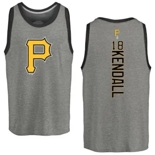 Men's Pittsburgh Pirates Jason Kendall Ash Backer Tank Top