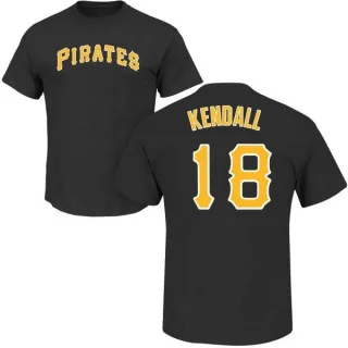 Men's Pittsburgh Pirates Jason Kendall Black Roster T-Shirt