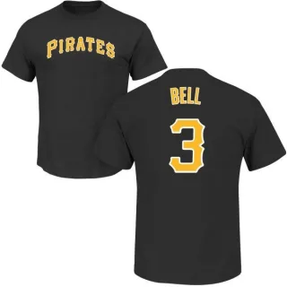 Men's Pittsburgh Pirates Jay Bell Black Roster T-Shirt