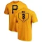 Men's Pittsburgh Pirates Jay Bell Gold RBI T-Shirt