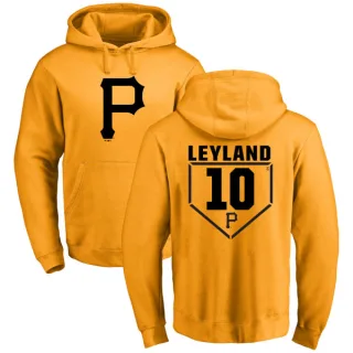 Men's Pittsburgh Pirates Jim Leyland Gold Branded RBI Pullover Hoodie -