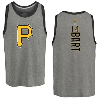 Men's Pittsburgh Pirates Joey Bart Ash Backer Tank Top