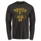 Men's Pittsburgh Pirates Johan Oviedo Black Base Runner Long Sleeve T-Shirt