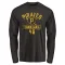 Men's Pittsburgh Pirates John Candelaria Black Base Runner Long Sleeve T-Shirt