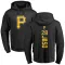 Men's Pittsburgh Pirates John Jaso Black Backer Pullover Hoodie