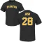 Men's Pittsburgh Pirates John Jaso Black Roster T-Shirt