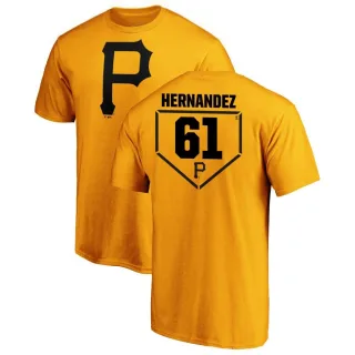 Men's Pittsburgh Pirates Jose Hernandez Gold RBI T-Shirt