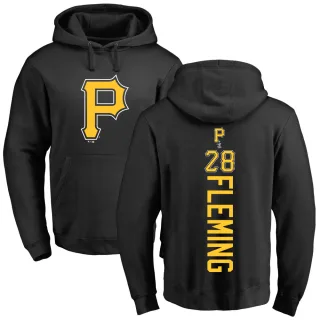 Men's Pittsburgh Pirates Josh Fleming Black Backer Pullover Hoodie