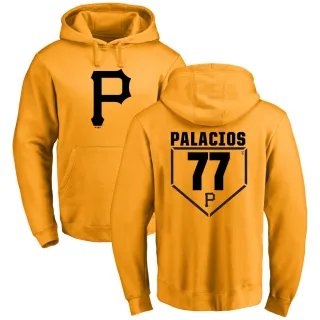 Men's Pittsburgh Pirates Joshua Palacios Gold Branded RBI Pullover Hoodie -