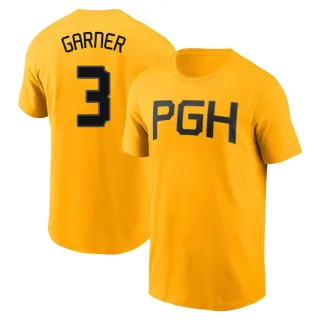 Men's Pittsburgh Pirates Phil Garner Gold 2023 City Connect T-Shirt